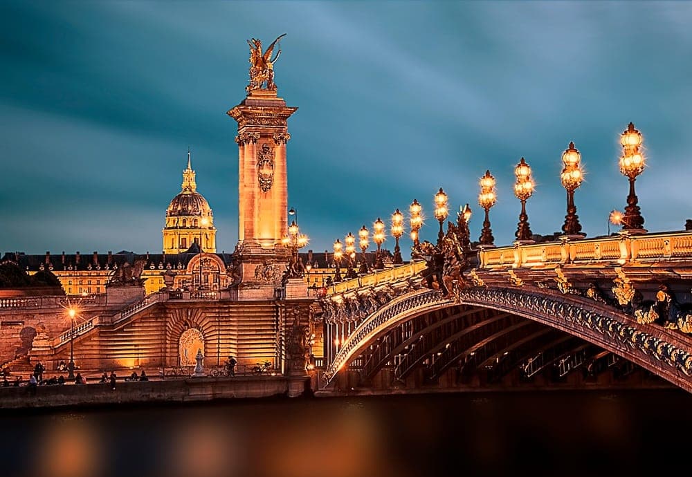 Le Pont Alexandre III à Paris