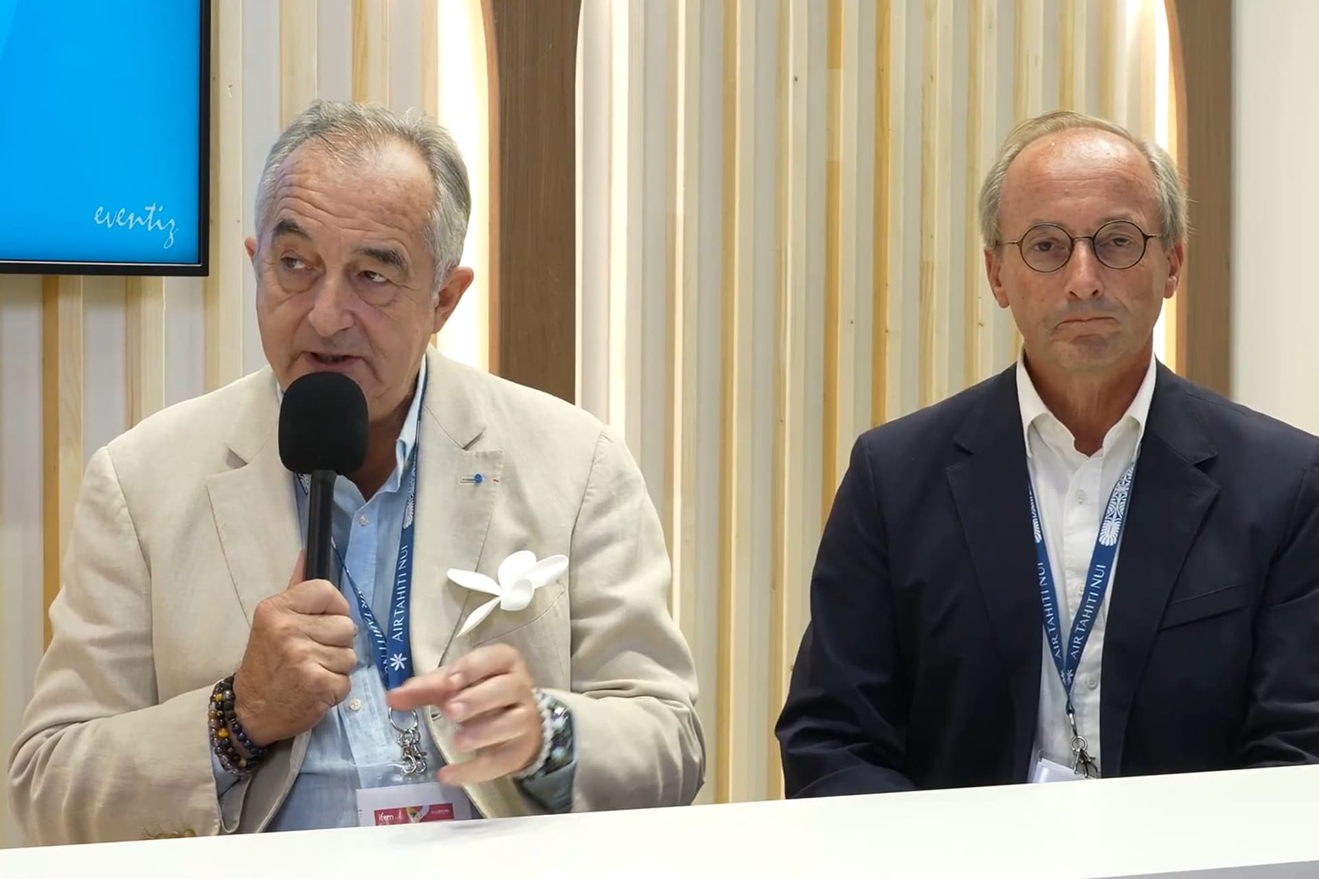 Lionel Guérin Jean-Marc Hastings Air Tahiti Nui