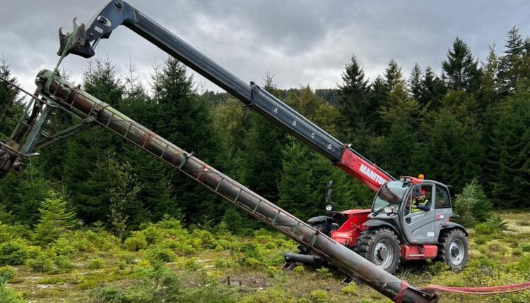 Tourisme durable : deux téléskis obsolètes démontés dans les Vosges